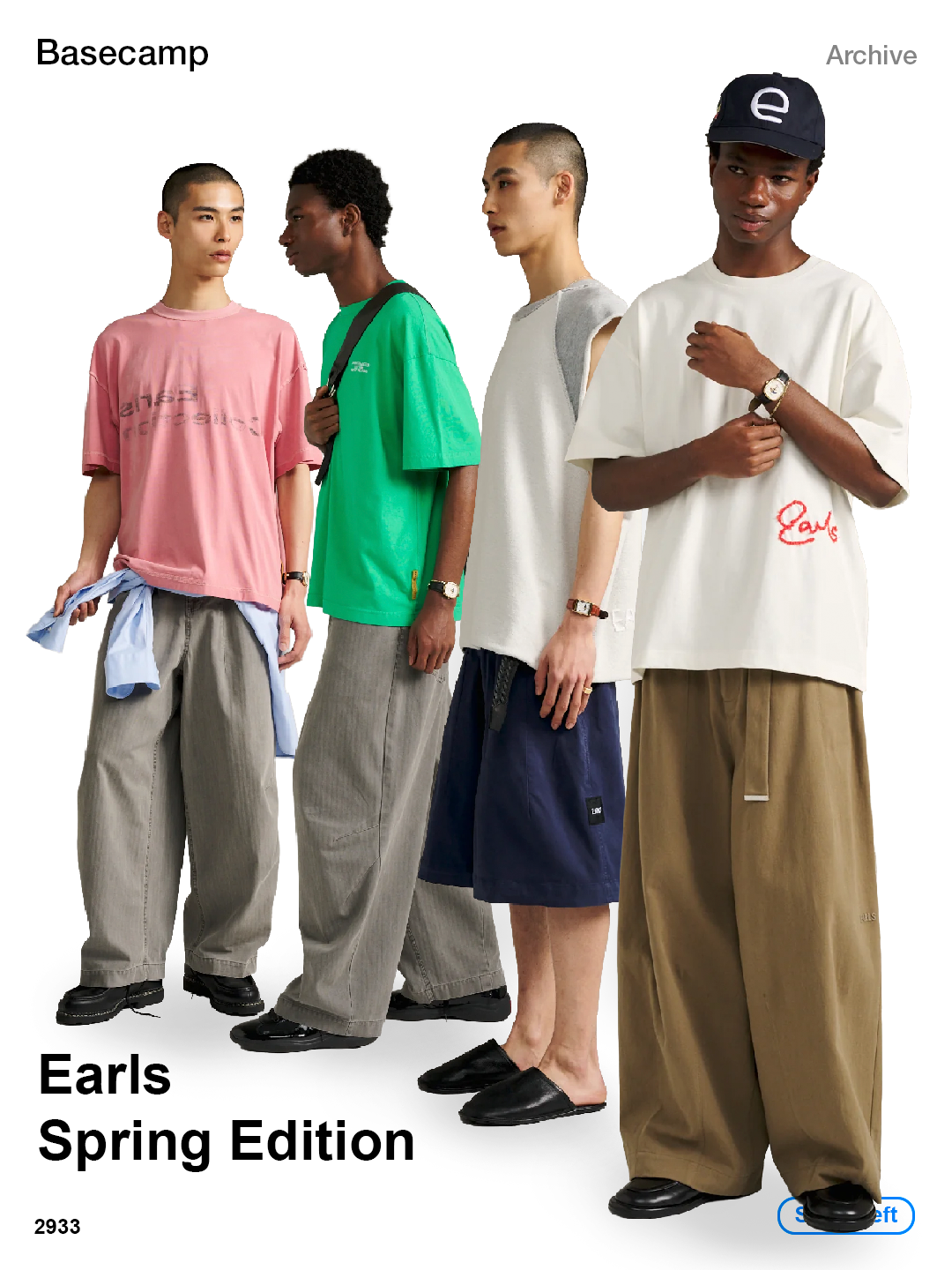 Earls Collection Spring Edition